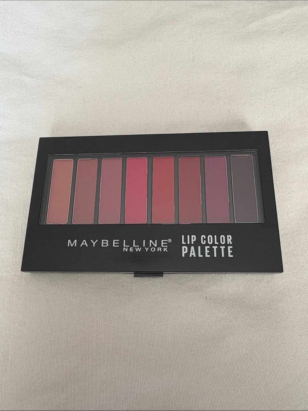 Maybelline Lip Color Palette — Pink, Mauve & Rose Shades